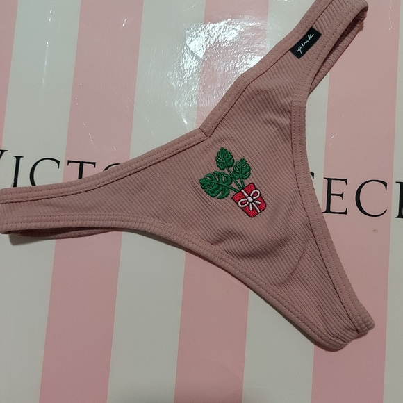 PINK thong size XXS NIP - Picture 6 of 10